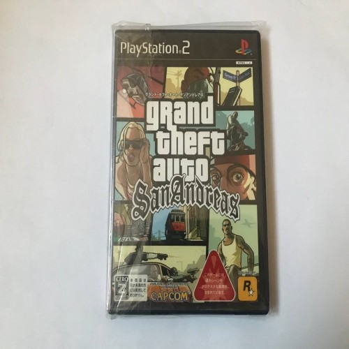 خرید بازی GTA San Andreas پلی استیشن 2 اورجینال ژاپن