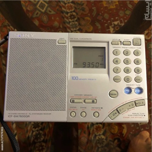 فروش رادیو دیجیتال سونی ICF SW7600GR با قیمت مناسب