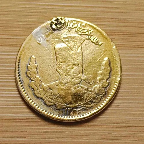 دو هزار دینار نقره مظفرالدین شاه اصل با قیمت مناسب