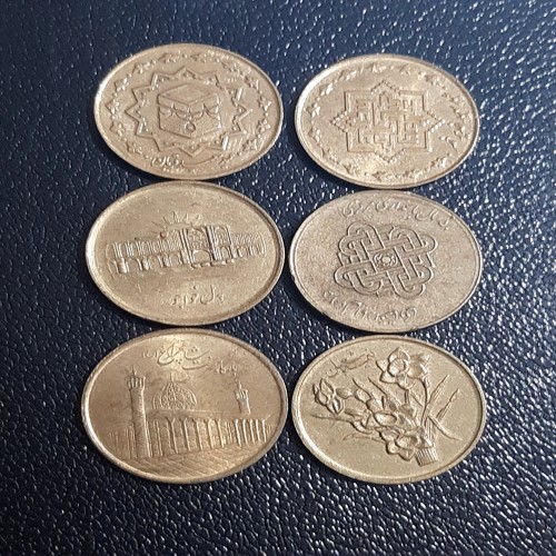 فروش ست کامل 1000 ریالی جمهوری با روکش برنز