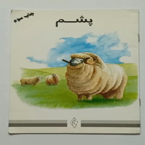 کتاب پشم مجتبی الهی خراسانی - قدیمی و ارزشمند