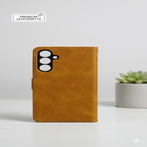 کیف چرم مصنوعی پریمیوم سامسونگ A16 شیک و لوکس