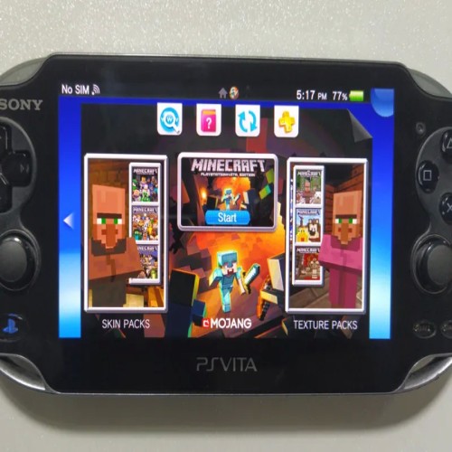 کنسول بازی Sony Psvita با سوکت شارژ تعویض شده