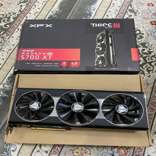 فروش کارت گرافیک RX 5700XT Thicc 3 Ultra در حد نو