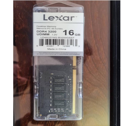 رم DDR4 3200MHz 16GB لوکسار، گارانتی کورسیر