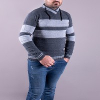 بافت مردانه زغال سنگی طوسی مدل 1295 با تخفیف ویژه