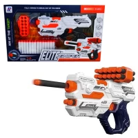 تفنگ اسباب بازی کودک مدل Elite Sniper سفید