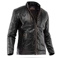 کاپشن مردانه چرم Marta مدل 32867 با طراحی مدرن و کیفیت عالی