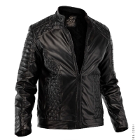 کاپشن مردانه چرم Lima مدل 32864