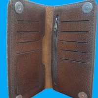 کیف پول چرم طبیعی و دست دوز