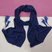 شال زنانه مدل شال وال اسلپ منگوله دار