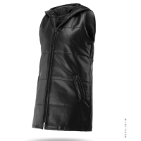 پافر چرم زنانه Pink مدل 33720 با طراحی شیک و راحت