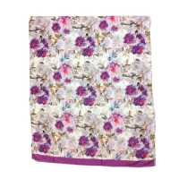 شال زنانه مدل باغ گل