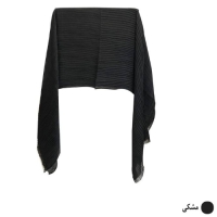 شال زنانه پلیسه نخ پنبه – کد P11