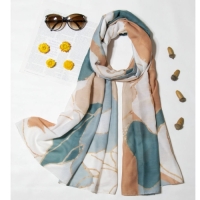 شال زنانه نخی پاییزی مدل sar-1695 | زیبا و راحت