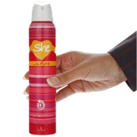 اسپری خوشبو کننده بدن زنانه شی مدل Fun حجم 200 میلی لیتر