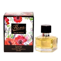 عطر جیبی زنانه اسکوپ مدل FLORA حجم 25 میلی لیتر