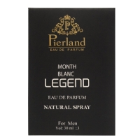 عطر جیبی مردانه پیرلند مدل Mont Blanc Legend B حجم 28 میلی لیتر