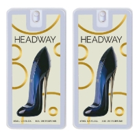 عطر جیبی زنانه  مدل گود گرل حجم 45 میلی لیتر بسته 2 عددی