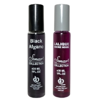 عطر جیبی اسمارت کالکشن مدل Black Afgano Lalique حجم 30 میلی لیتر بسته 2 عددی