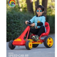 چهارچرخ اسپید کار فلزی متحرک رکاب دار