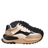 کتونی فشن زنانه سیاه کرم