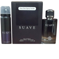 ادو پرفیوم مردانه فراگرنس ورد مدل Suave حجم 100 میلی لیتر به همراه اسپری فراگرنس مدل Suave حجم 75 میلی لیتر