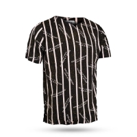 تیشرت یقه کوبایی Bernardo مدل 2433