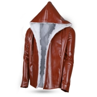 خرید شنل چرم مردانه Brown مدل 2756