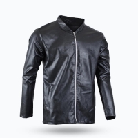 خرید کاپشن چرم مردانه Simple مدل 2763