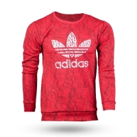 پلیور طرح دار Adidas_red مدل 2104 با طراحی مدرن