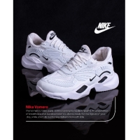 کفش اسپرت مردانه نایک طرح سفید مشکی کد 1529