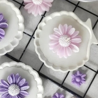 شات شمع سنگ مصنوعی شمع بابونه