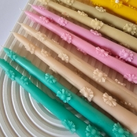 شمع قلمی بابونه نور پایدار در رنگ‌های دل‌انگیز