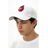 کلاه کپ کیوکوشین Kyokushin مدل 01 سفید