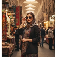 عینک آفتابی زنانه کد 1570