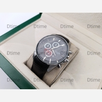 ساعت سیتیزن استیل صفحه مشکی مردانه با طرح سه موتور