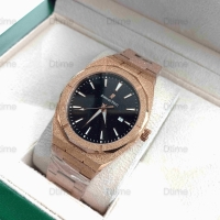 ساعت مردانه ادمارس پیگه AP رزگلد صفحه مشکی اکلیلی