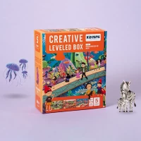 پازل کودک 256 تکه مدل محیط بازی KID FANS KIDS LAND