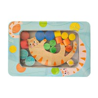اسباب بازی چوبی تعادلی گربه پیکاردو کد P/BZ 35 A/G