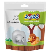 کیت قالب گیری و رنگ آمیزی 3D حیوانات جنگل