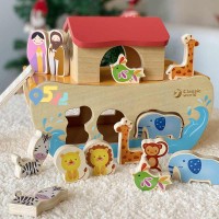 اسباب بازی چوبی کشتی نوح Classic World مدل Noha's Ark