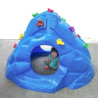صخره نوردی کودک تونلی آبی با طراحی جذاب و امن