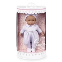 عروسک دخترانه نوزادی لباس یاسی BABY SO SWEET