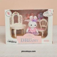 اسباب بازی خانه خرگوش مدل میز آرایش BAY DREAMY
