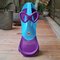لوپ کار چرخ ژله ای آبی بنفش - کد PSA3391