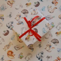 کاغذ کادو یک رو کد 3014 - بهترین کیفیت و طرح‌های متنوع