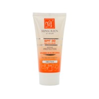 کرم ضدآفتاب بی رنگ فاقد چربی SPF30 مای مناسب پوست چرب