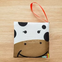 کتاب پارچه‌ای حیوانات برای کودکان - آموزش و سرگرمی