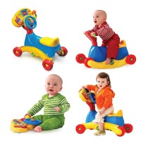 چهار چرخ و راکر کودک وی تک VTech - سرگرمی و ایمنی